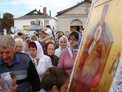 Радость торжества Успения Пресвятой Богородицы Епископ Клинцовский Сергий разделил с духовенством Епархии в п.г.т. Климово