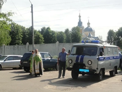 Ковчег с частицей мощей святой блаженной Матроны Московской: святыня в храме в честь чуда Архистратига Михаила в Хонех города Новозыбкова пребывала 48 часов