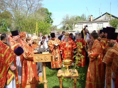 В Клинцовской Епархии открылись торжества, посвященные 700-летию со дня рождения Преподобного Сергия Радонежского: в честь святого заложен храм в Кафедральном граде