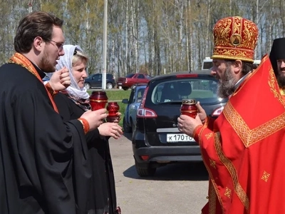 Пасха Христова 2014 года в Новозыбковском благочинии