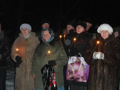 «Сам убо, Человеколюбче Царю, прииди и ныне наитием Святаго Твоего Духа и освяти воду сию» - (Чинопоследование Великаго освящения воды в Богоявление): Крещение Господне 2014 года в Новозыбковском благочинии