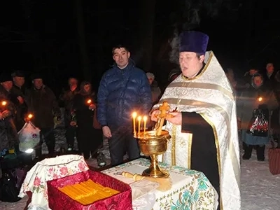 «Сам убо, Человеколюбче Царю, прииди и ныне наитием Святаго Твоего Духа и освяти воду сию» - (Чинопоследование Великаго освящения воды в Богоявление): Крещение Господне 2014 года в Новозыбковском благочинии