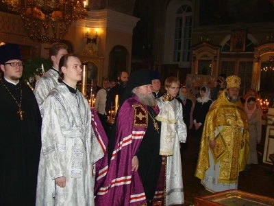 Правящий Епископ поздравил свою паству в города Новозыбкове с Рождеством Христовым