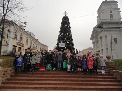 Рождественская Митрополичья елка в столице Белоруссии приняла гостей из Новозыбкова