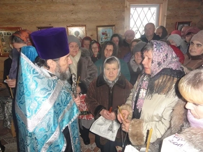 На месте разрушенного храма воздвигнута часовня: В селе Новое место освящена новосооружонная часовни в честь Рождества Пресвятой Богородицы