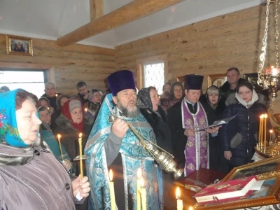 На месте разрушенного храма воздвигнута часовня: В селе Новое место освящена новосооружонная часовни в честь Рождества Пресвятой Богородицы