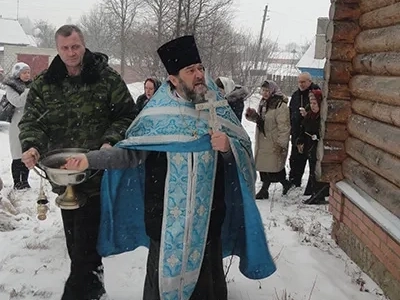 На месте разрушенного храма воздвигнута часовня: В селе Новое место освящена новосооружонная часовни в честь Рождества Пресвятой Богородицы