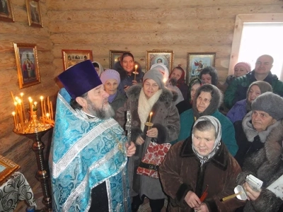 На месте разрушенного храма воздвигнута часовня: В селе Новое место освящена новосооружонная часовни в честь Рождества Пресвятой Богородицы