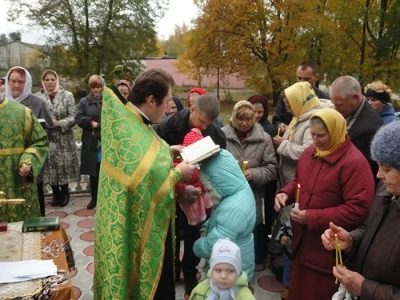 Преподобне отче наш Сергие, моли Бога о нас! – У Поклонного креста в селе Внуковичи Новозыбковского района совершен молебен о восстановлении храма