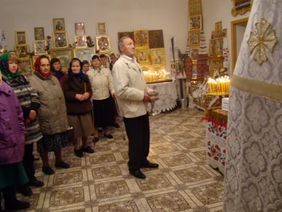 ХРИСТОС ВОСКРЕСЕ! Освящение пасхальных приношений совершено в селах Новозыбковского района