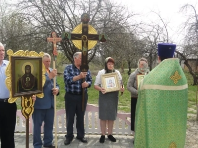 Благословен Грядущий во имя Господне! Осанна в вышних! (Мф.21:9) – впервые в селе Новые Бобовичи Новозыбковского благочиния Брянской Епархии совершено освящение ваий