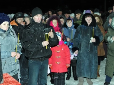 Великое освящение воды на источнике в селе Чернооково Великое освящение воды на источнике в селе Чернооково