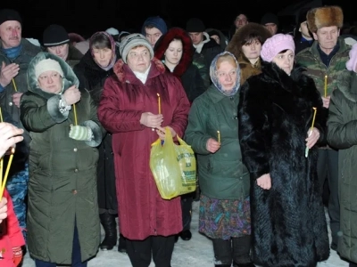 Великое освящение воды на источнике в селе Чернооково Великое освящение воды на источнике в селе Чернооково