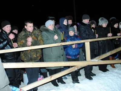 Великое освящение воды на источнике в селе Чернооково Великое освящение воды на источнике в селе Чернооково