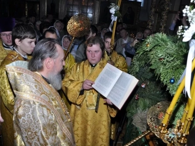 Благословение Епископа: Преосвященный Александр, Епископ Брянской и Севский посетил Новозыбковское благочиние