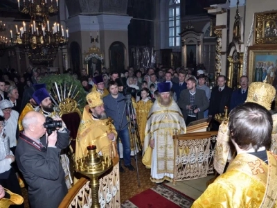 Благословение Епископа: Преосвященный Александр, Епископ Брянской и Севский посетил Новозыбковское благочиние