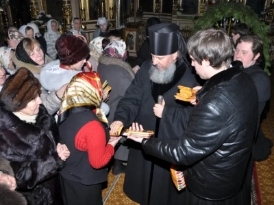 Благословение Епископа: Преосвященный Александр, Епископ Брянской и Севский посетил Новозыбковское благочиние