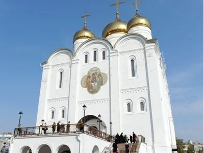 В день памяти Святаго Благоверного Князя Олега Брянского, Епископ Брянский и Севский Александр, в сослужении духовенства Епархии совершил Божественную литургию в Кафедральном Соборе во Имя Святой Троицы