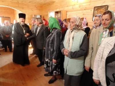 Рождество Пресвятой Богородицы: Престольный Праздник восстанавливающегося храма на Людково, Новозыбковского благочиния