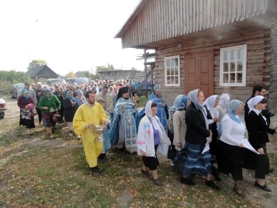 Рождество Пресвятой Богородицы: Престольный Праздник восстанавливающегося храма на Людково, Новозыбковского благочиния