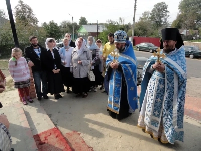 Рождество Пресвятой Богородицы: Престольный Праздник восстанавливающегося храма на Людково, Новозыбковского благочиния