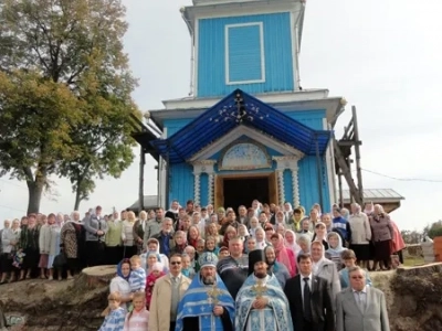 Рождество Пресвятой Богородицы: Престольный Праздник восстанавливающегося храма на Людково, Новозыбковского благочиния