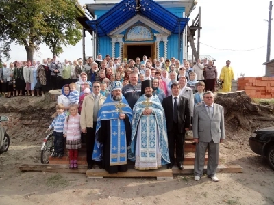 Рождество Пресвятой Богородицы: Престольный Праздник восстанавливающегося храма на Людково, Новозыбковского благочиния