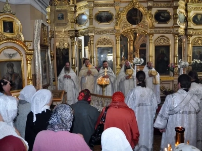 Воспоминание чуда Архистратига Михаила в Хонех: Престольный праздник Соборного Храма Новозыбковского благочиния Брянской Епархии