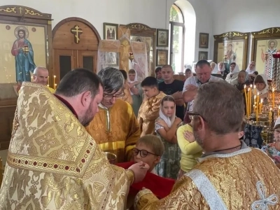 В День Крещения Руси в пгт Красная Гора совершено соборное торжественное Богослужение