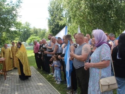 В День Военно-морского флота в Новозыбковском благочинии молитвенно почтили память моряков, погибших при выполнении служебного долга за Веру и Отечество