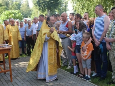 Молитва о воздушно-десантном воинстве Российском, в день памяти Пророка Божия Илии, совершена в Соборном храме Новозыбковского благочиния