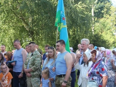 Молитва о воздушно-десантном воинстве Российском, в день памяти Пророка Божия Илии, совершена в Соборном храме Новозыбковского благочиния