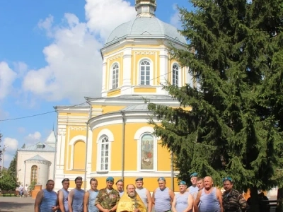 Молитва о воздушно-десантном воинстве Российском, в день памяти Пророка Божия Илии, совершена в Соборном храме Новозыбковского благочиния