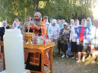 Правящий Архиерей возглавил престольное торжество в храме в честь Чуда Архистратига Михаила в Хонех города Новозыбкова