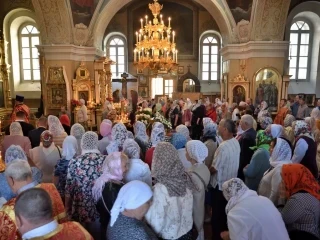 Правящий Архиерей возглавил престольное торжество в храме в честь Чуда Архистратига Михаила в Хонех города Новозыбкова