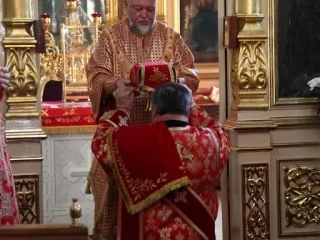 Правящий Архиерей возглавил престольное торжество в храме в честь Чуда Архистратига Михаила в Хонех города Новозыбкова