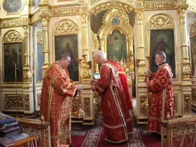 Святый Архистратиже Божий Михаиле, моли Бога о нас !Престольное торжество храма в честь чуда Архистратига Михаила в Хонех города Новозыбкова