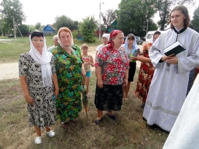 В день памяти Пророка Божия Илии освящен Поклонный Крест в селе Манюки Новозыбковского Благочиния Брянской Епархии