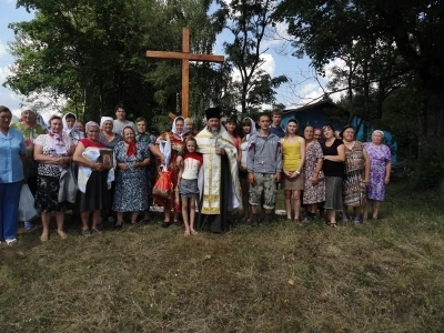 В день памяти Пророка Божия Илии освящен Поклонный Крест в селе Манюки Новозыбковского Благочиния Брянской Епархии