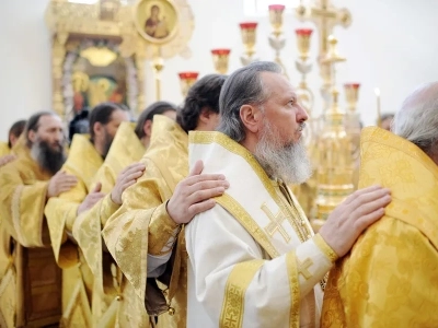 Предстоятель Русской Церкви совершил чин великого освящения Троицкого кафедрального собора в Брянске и возглавил хиротонию архимандрита Никона (Фомина) во епископа Шуйского и Тейковского