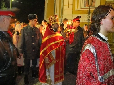 Пасха 2012. Воскресение Твое, Христе Спасе, Ангелы поют на небесах: и нас на земли сподоби чистым сердцем Тебе славити!