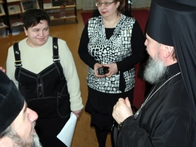 В день Праздника Сретения Господня, Епископ Брянский и Севский Александр совершил Божественную литургию в городе Новозыбкове, а также принял участие в Сретенских торжествах