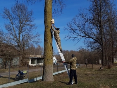В селе Колюды священник и прихожане организовали экологическую акцию в день памяти 40 мучеников Севастийских