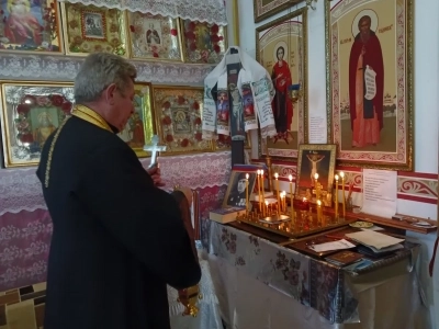 Настоятель храма в честь Рождества Христова села Верещаки Новозыбковского церковного округа Клинцовской епархии принял участие в памятных мероприятиях, состоявшихся в селе, посвященных 80-летию Победы в Великой Отечественной войне