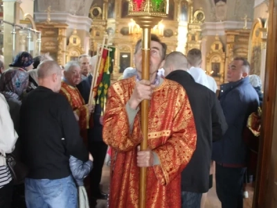 Участники студии «Шарм» города Новозыбкова поздравили прихожанок храма в честь Чуда Архистратига Михаила в Хонех города Новозыбкова с православным женским днем Участники студии «Шарм» города Новозыбкова поздравили прихожанок храма в честь Чуда Архистратига Михаила в Хонех города Новозыбкова с православным женским днем