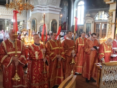 Участники студии «Шарм» города Новозыбкова поздравили прихожанок храма в честь Чуда Архистратига Михаила в Хонех города Новозыбкова с православным женским днем Участники студии «Шарм» города Новозыбкова поздравили прихожанок храма в честь Чуда Архистратига Михаила в Хонех города Новозыбкова с православным женским днем
