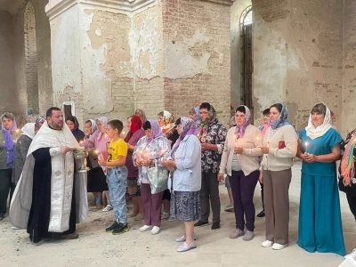 Праздник Преображения Господня в Красногорском районе Новозыбковского благочиния