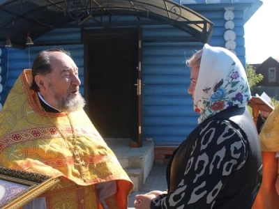 Молитва о возрождении святыни. На месте разрушенного храма селе Новое Место Новозыбковского благочиния вновь совершена Божественная литургия