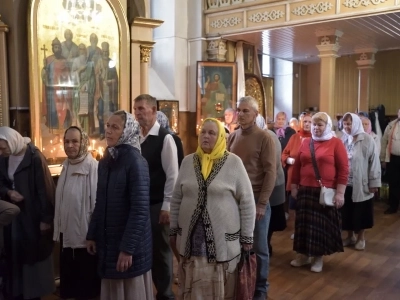 Престольное торжество в храме в честь Чуда Архистратига Михаила в Хонех города Новозыбкова