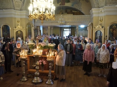 Престольное торжество в храме в честь Чуда Архистратига Михаила в Хонех города Новозыбкова